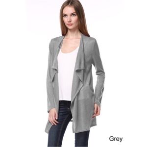 Open Front Cardigan Sweater